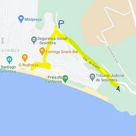 Sea View Apartment, Next To Lisbon Appartement